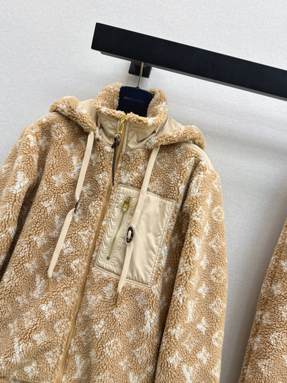 Loui 25fw lamb fleece coat