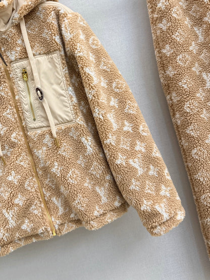 Loui 25fw lamb fleece coat