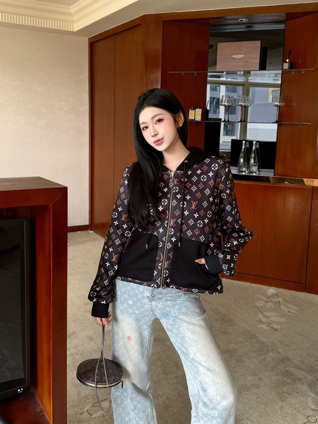 Loui 25fw hooded jacket