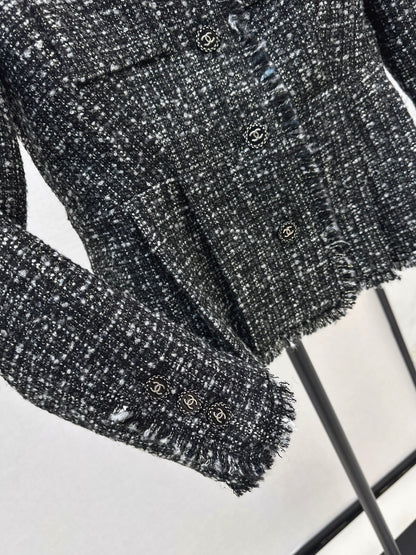 Chan 25fw tweed jacket