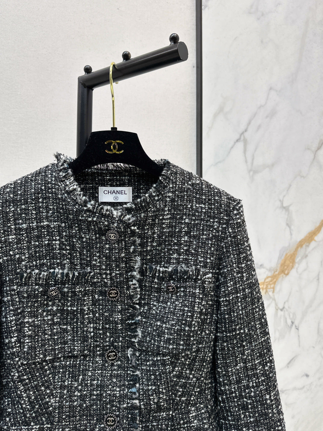 Chan 25fw tweed jacket