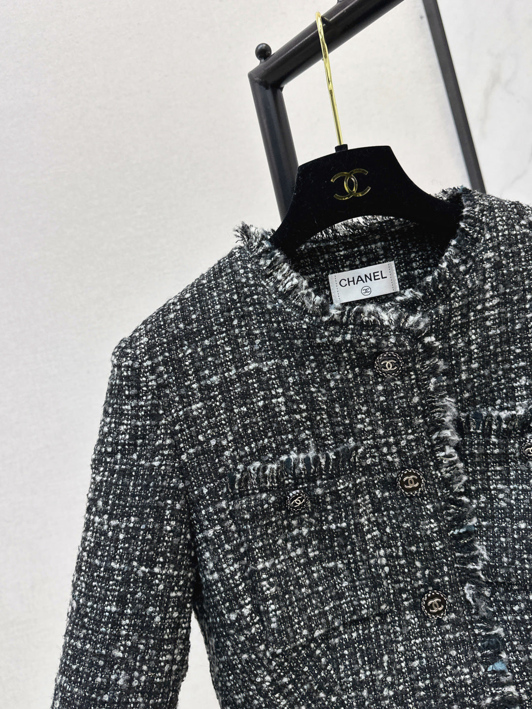 Chan 25fw tweed jacket