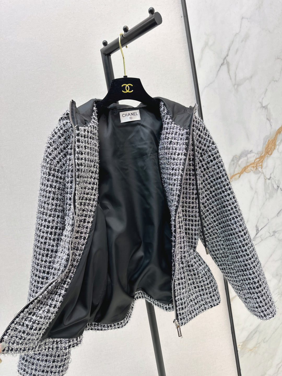 Chan 25fw hooded jacket