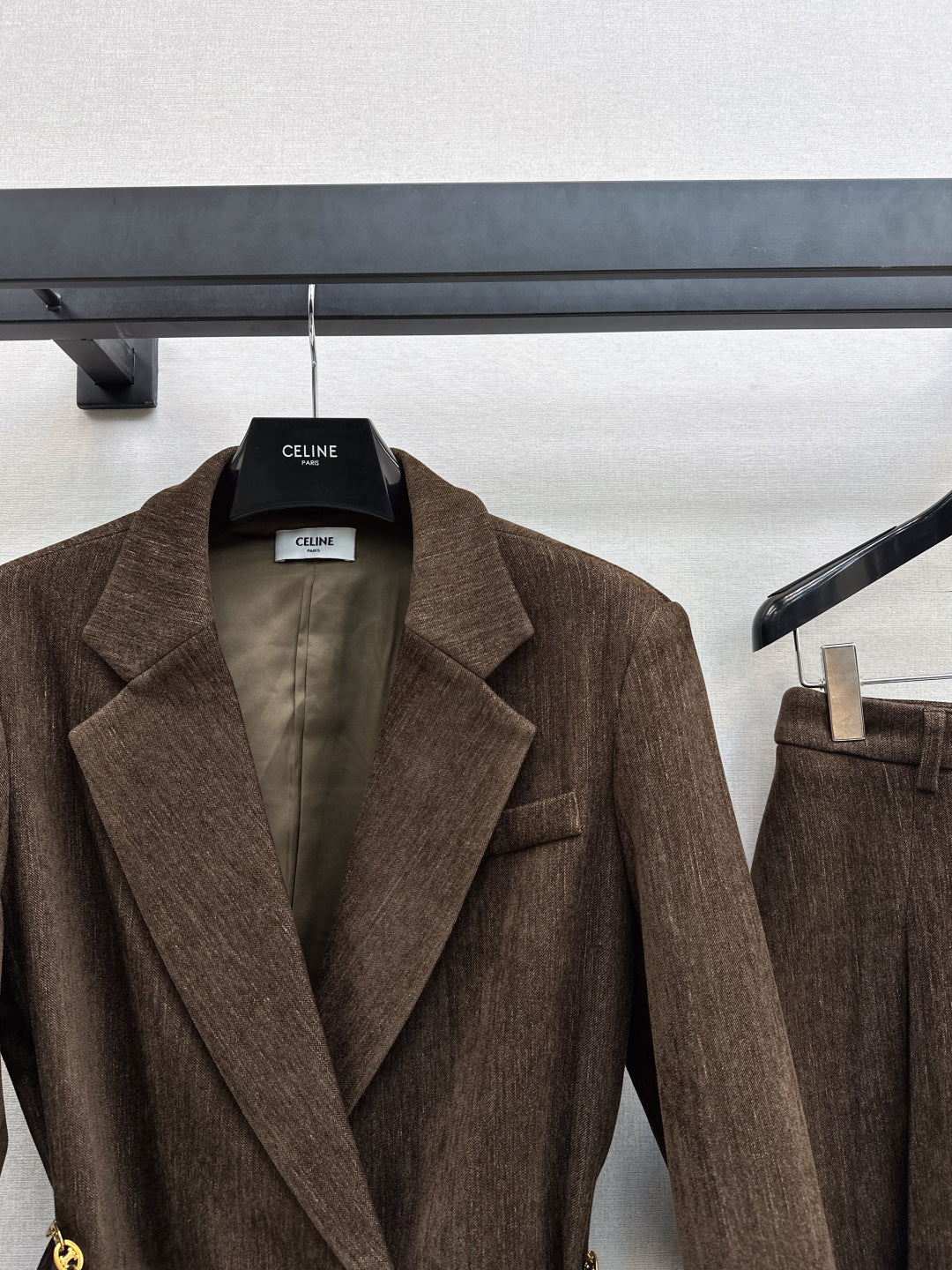 Celi 25fw blazer skirt set