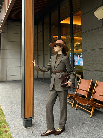 Brun 25fw dress pants