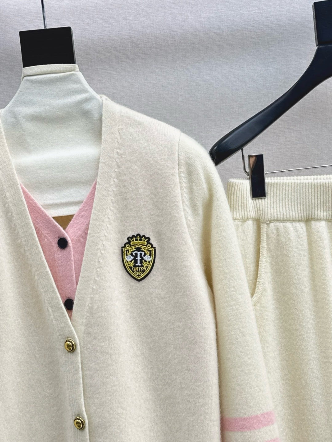 Thom 25fw wool sweater pants set