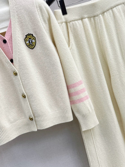 Thom 25fw wool sweater pants set