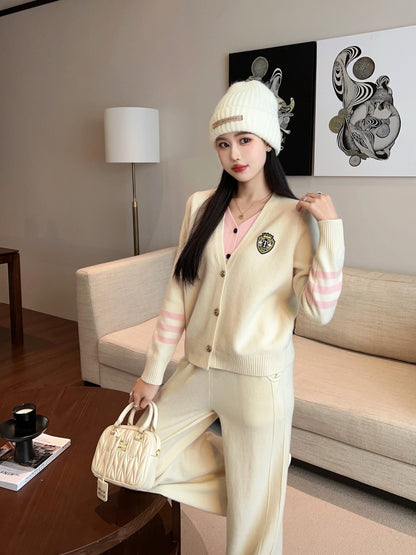 Thom 25fw wool sweater pants set