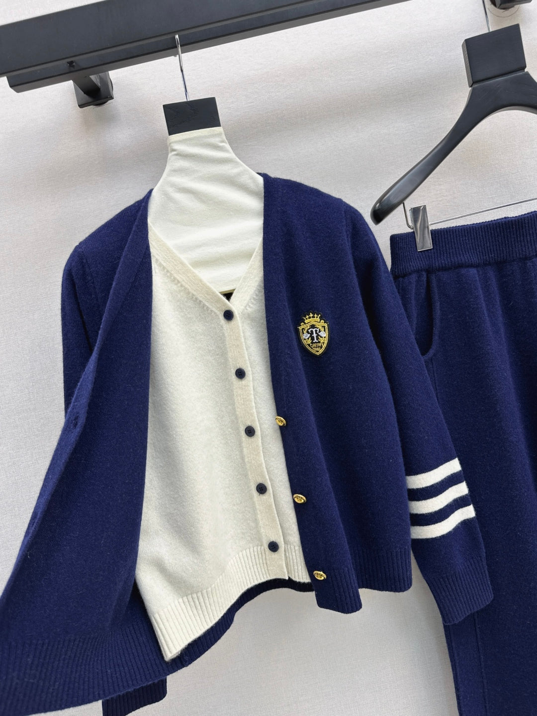 Thom 25fw wool sweater pants set