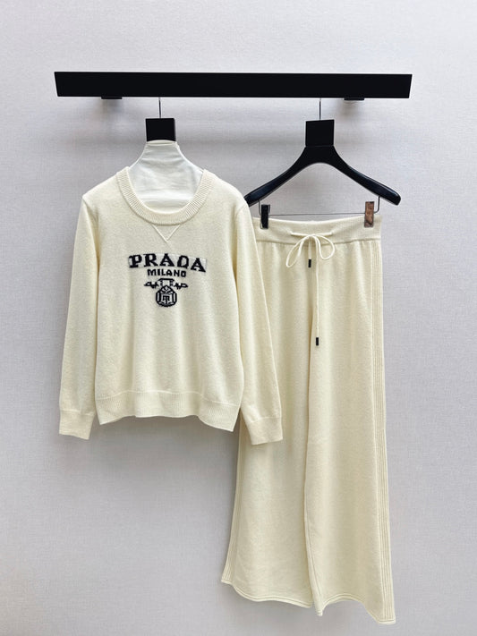 Pra 25fw sweater pants set