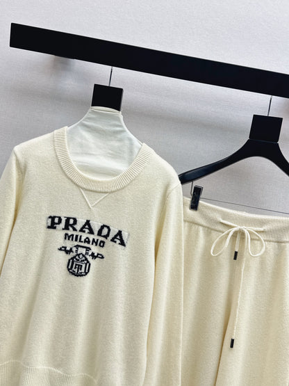Pra 25fw sweater pants set