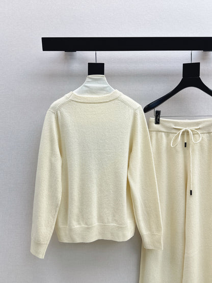 Pra 25fw sweater pants set