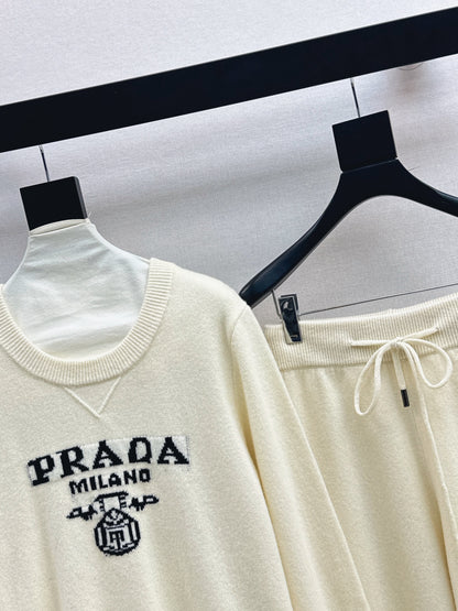Pra 25fw sweater pants set