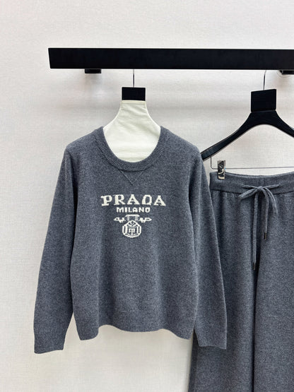 Pra 25fw sweater pants set