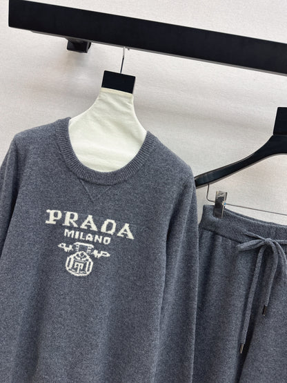 Pra 25fw sweater pants set