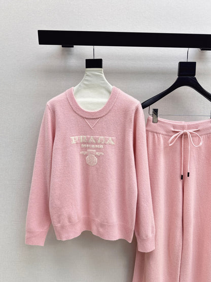 Pra 25fw sweater pants set