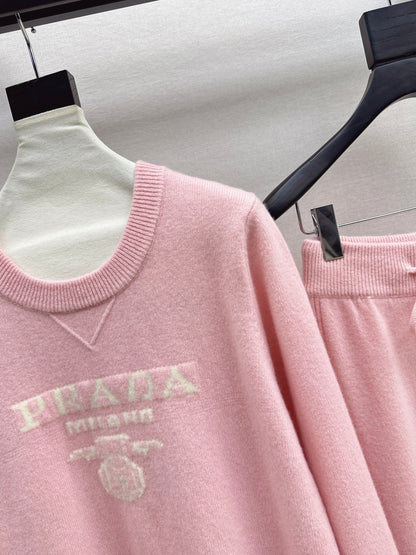 Pra 25fw sweater pants set