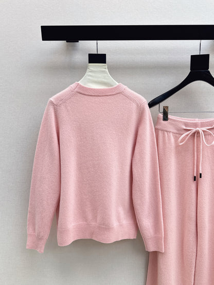 Pra 25fw sweater pants set