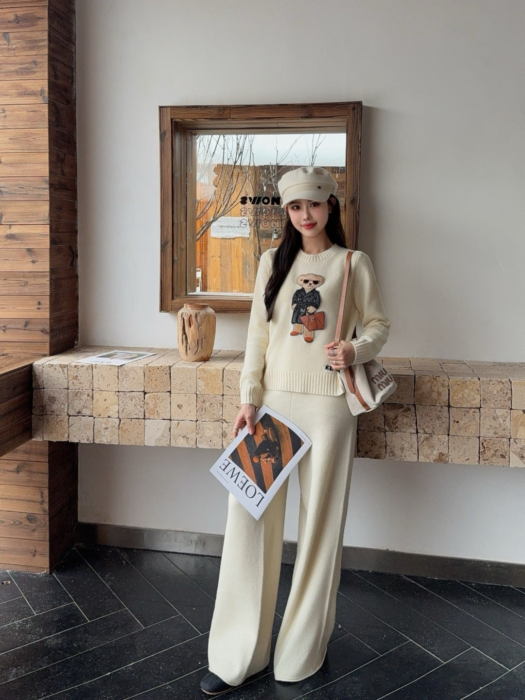 Ralp 25fw sweater pants set