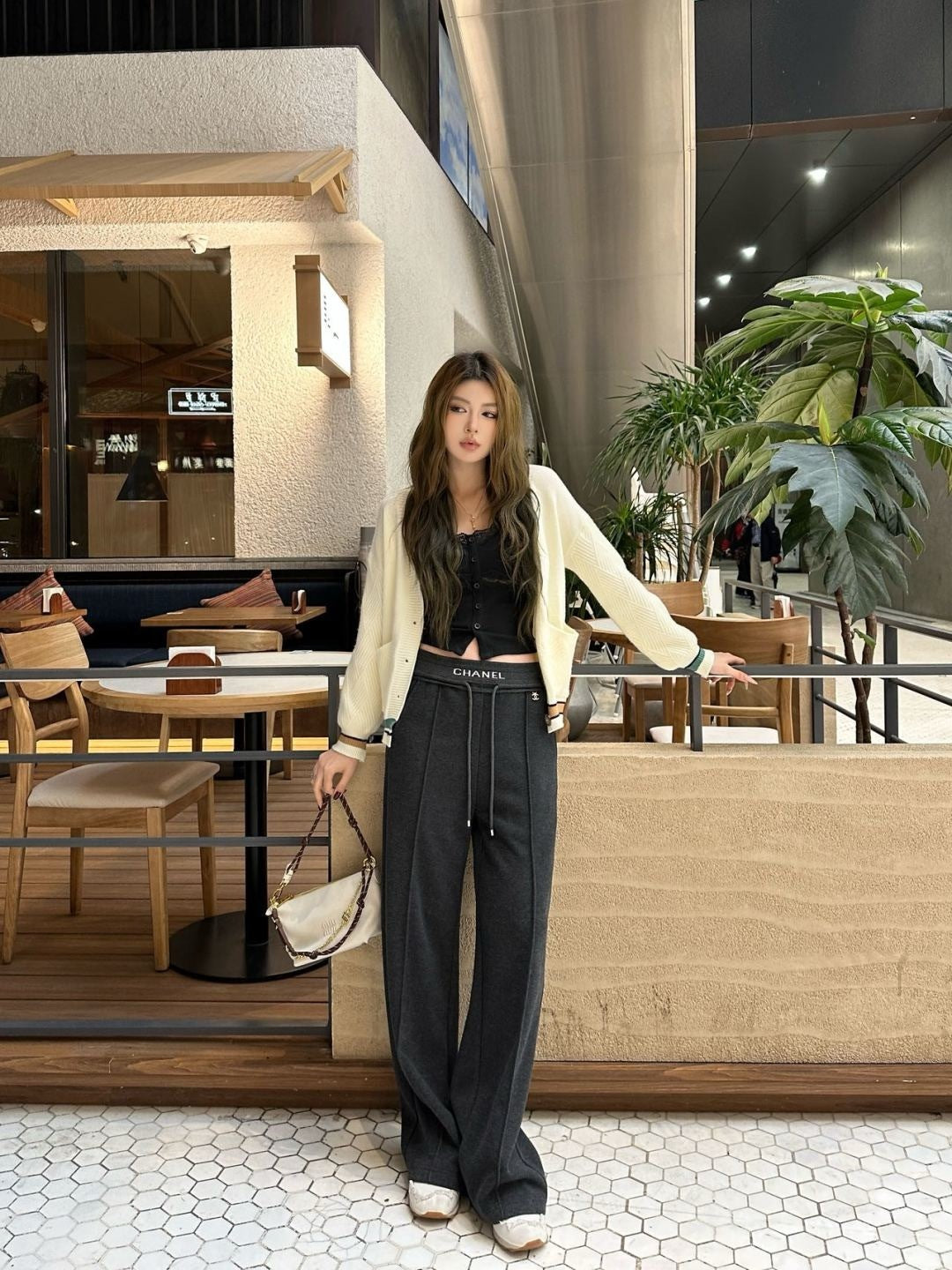 Chan 25fw straight pants