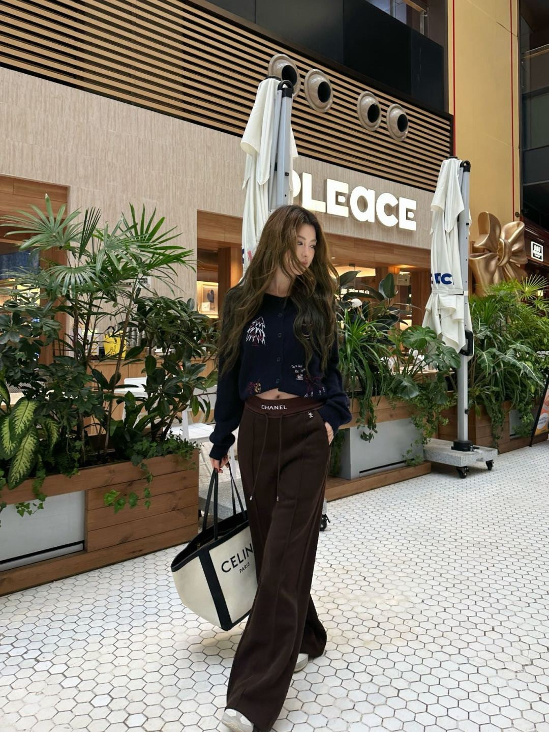 Chan 25fw straight pants