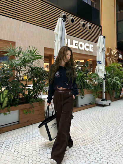 Chan 25fw straight pants