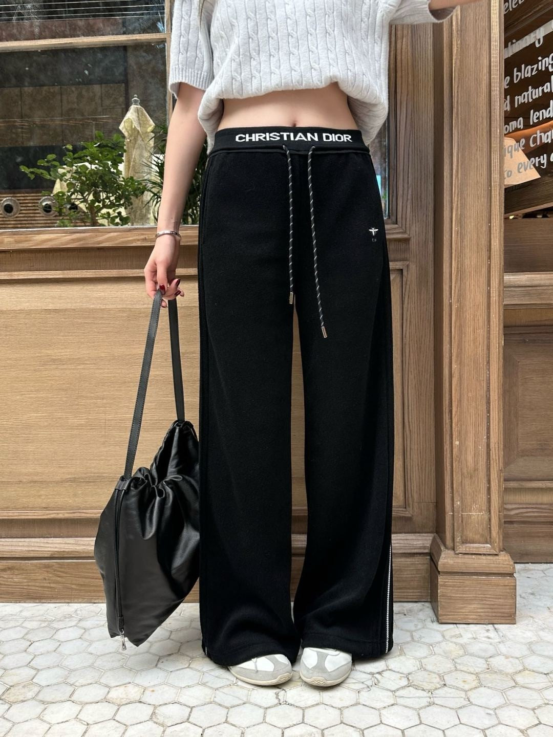 CD 25fw straight pants