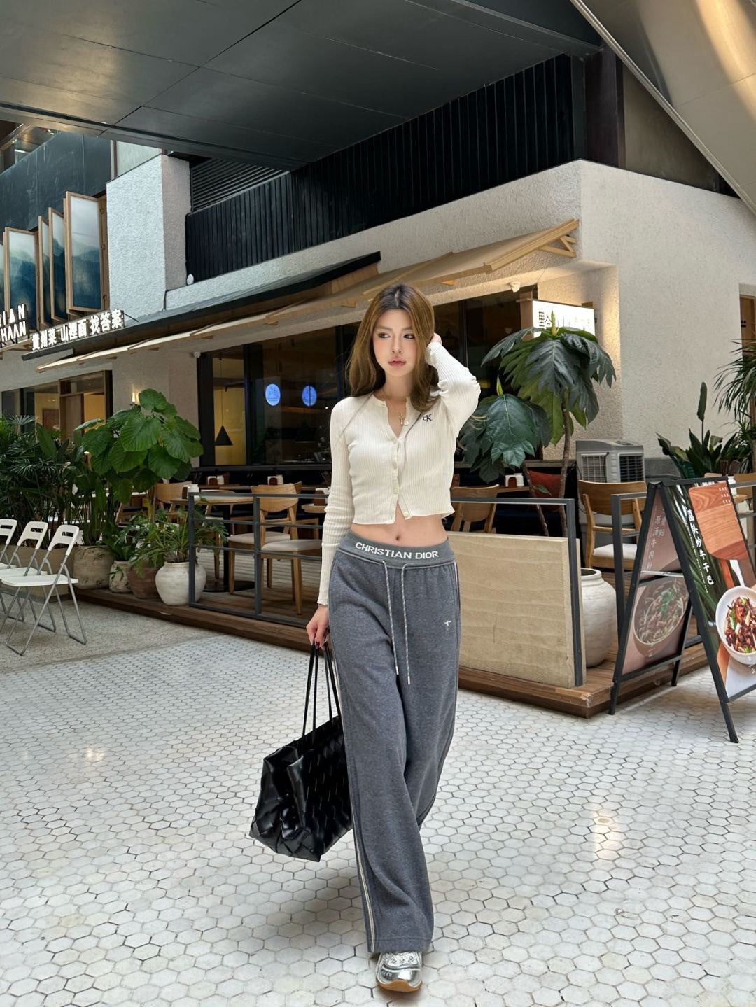 CD 25fw straight pants