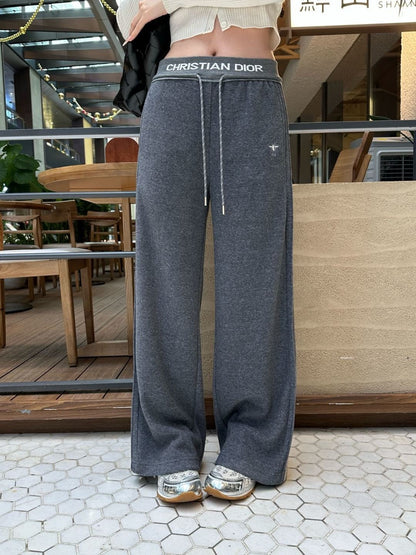 CD 25fw straight pants