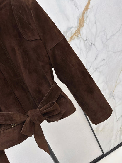 Brun 25fw suede jacket