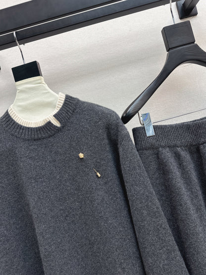 Loro 25fw sweater pants sets