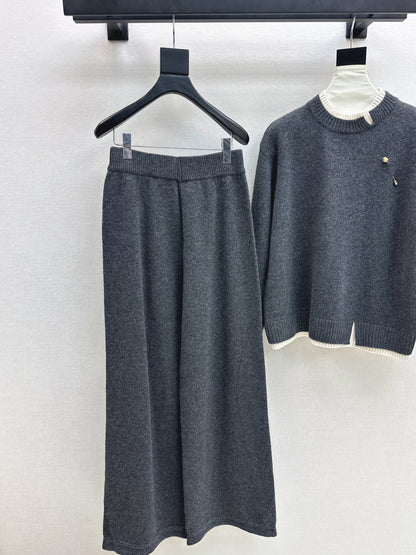 Loro 25fw sweater pants sets