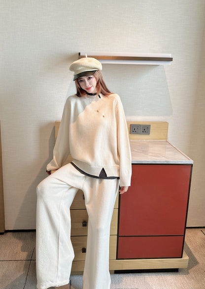 Loro 25fw sweater pants sets