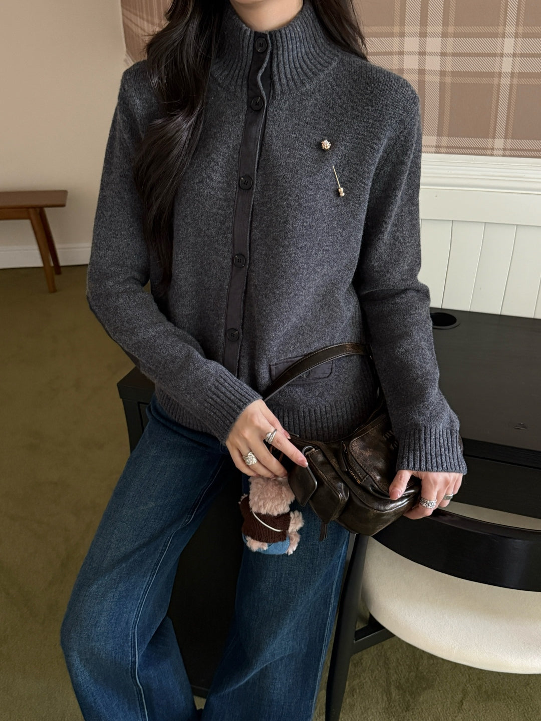 Loro 25fw wool jacket