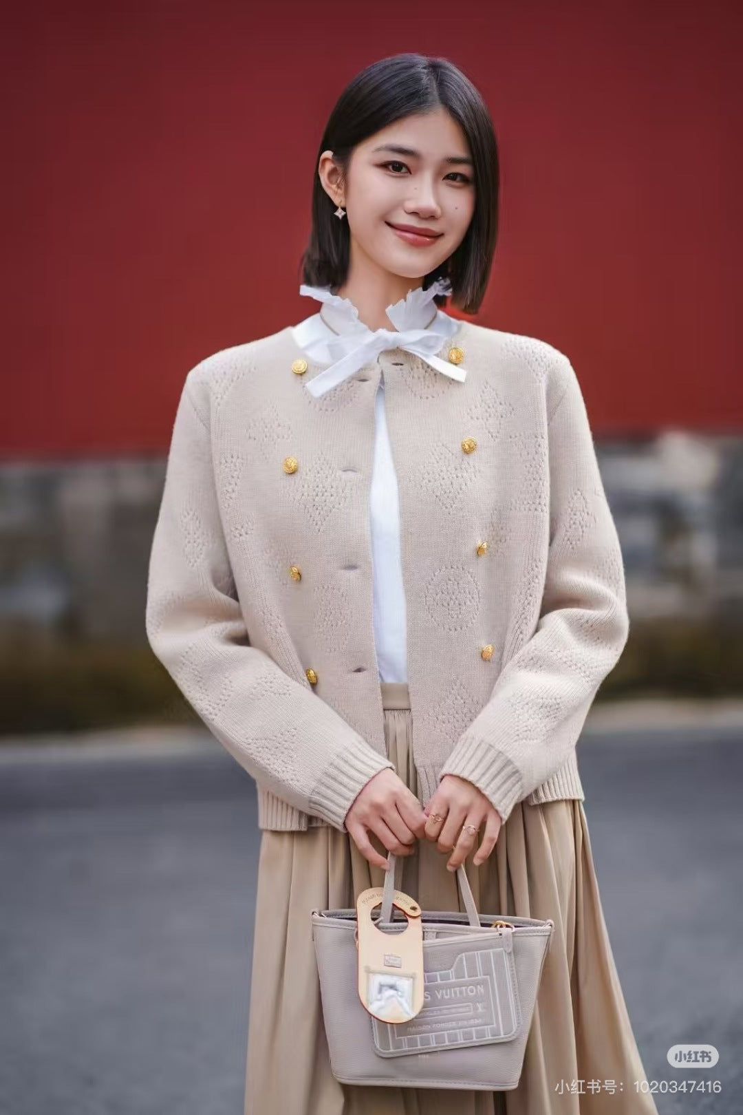 Loui 25fw knit cardigan