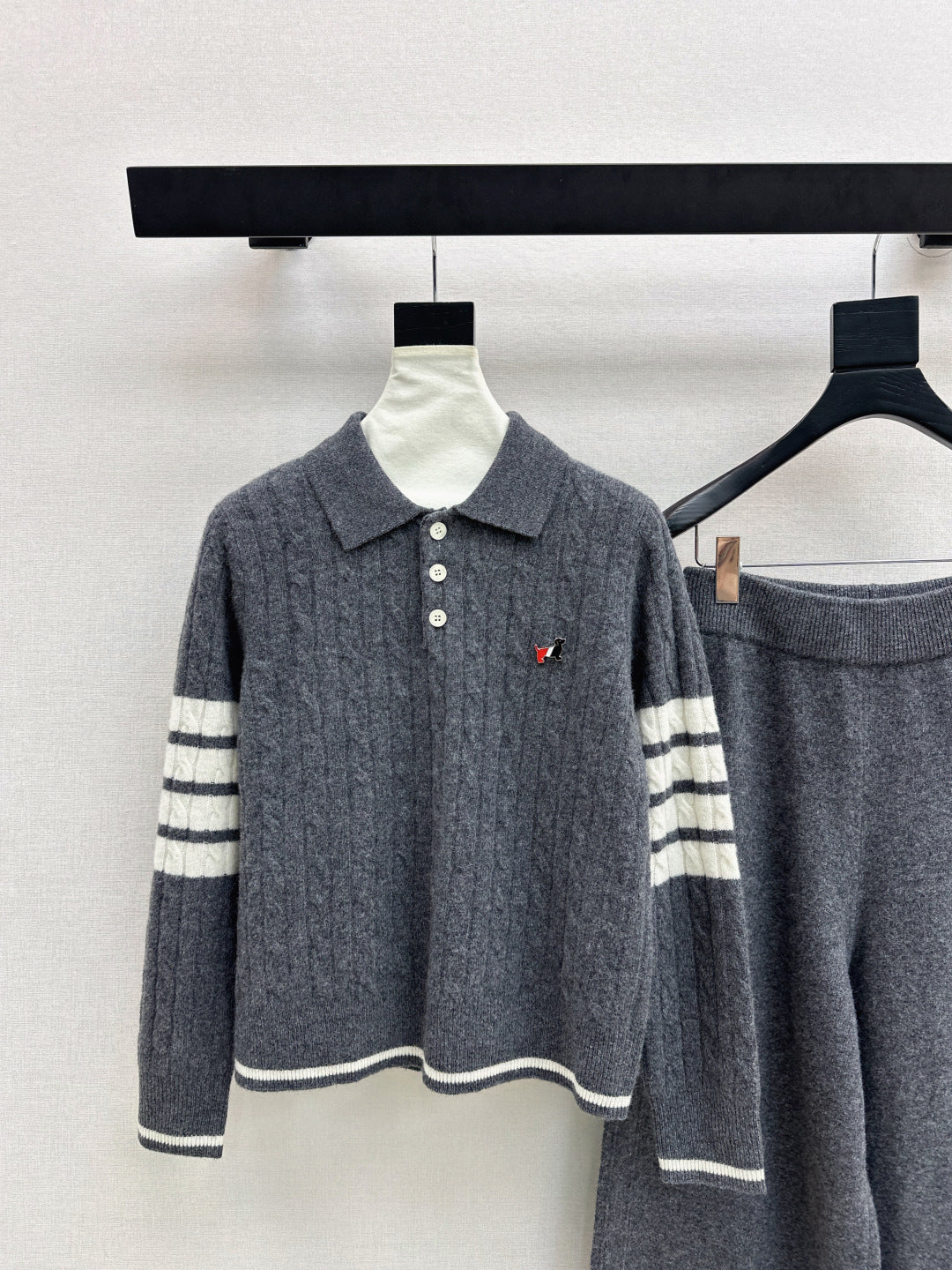 Thom 25fw sweater pants sets