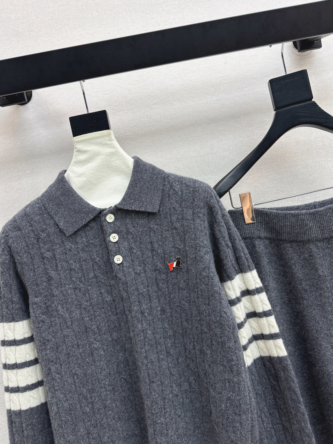 Thom 25fw sweater pants sets