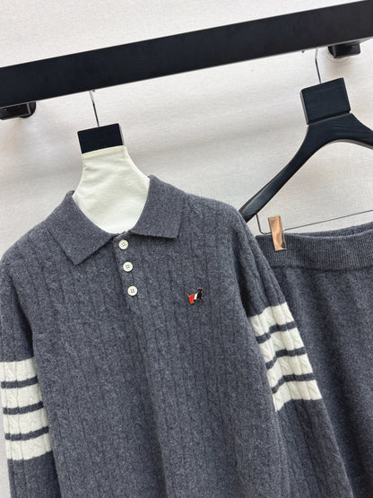 Thom 25fw sweater pants sets