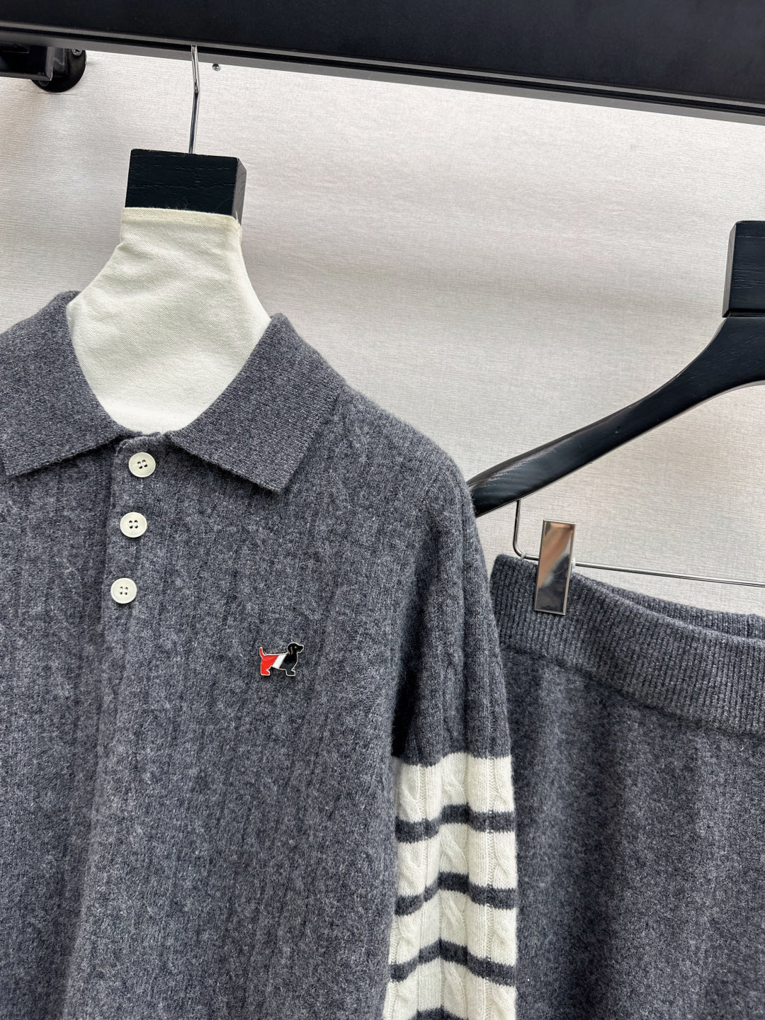 Thom 25fw sweater pants sets