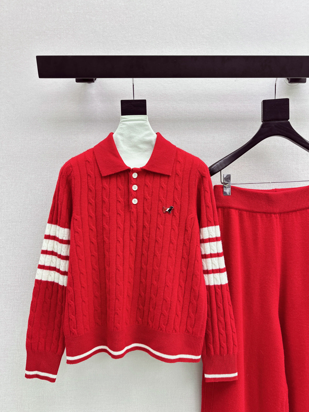 Thom 25fw sweater pants sets