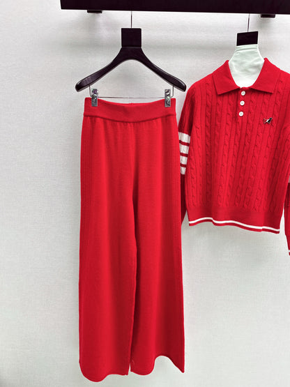Thom 25fw sweater pants sets