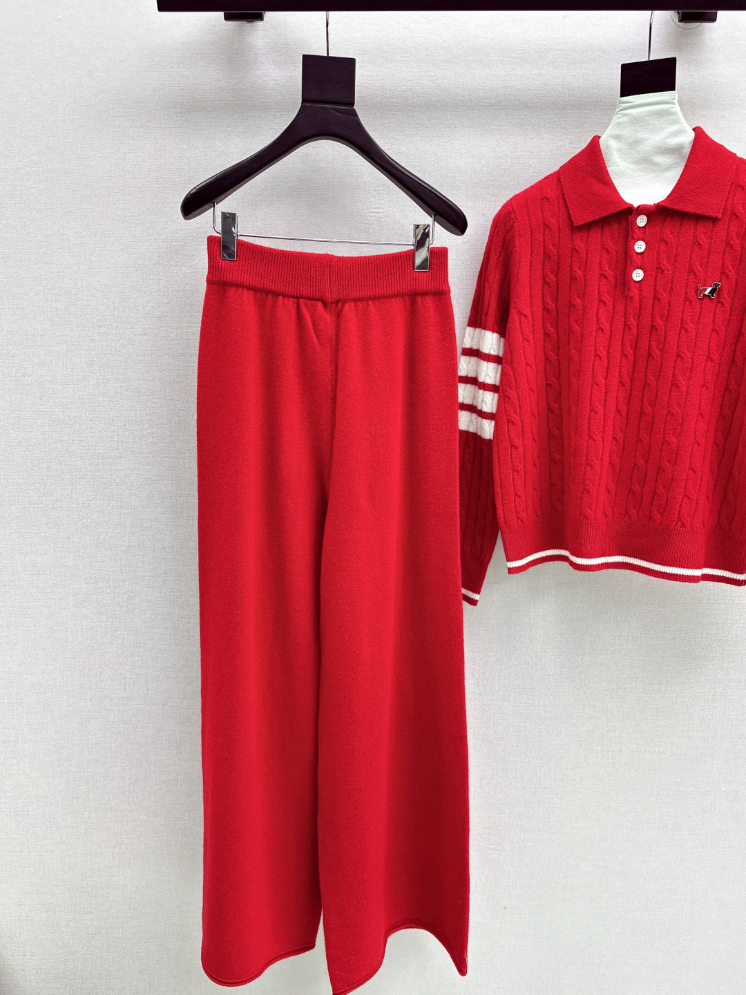 Thom 25fw sweater pants sets