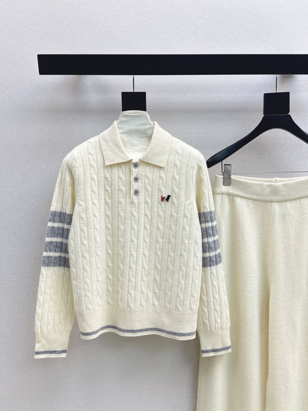 Thom 25fw sweater pants sets