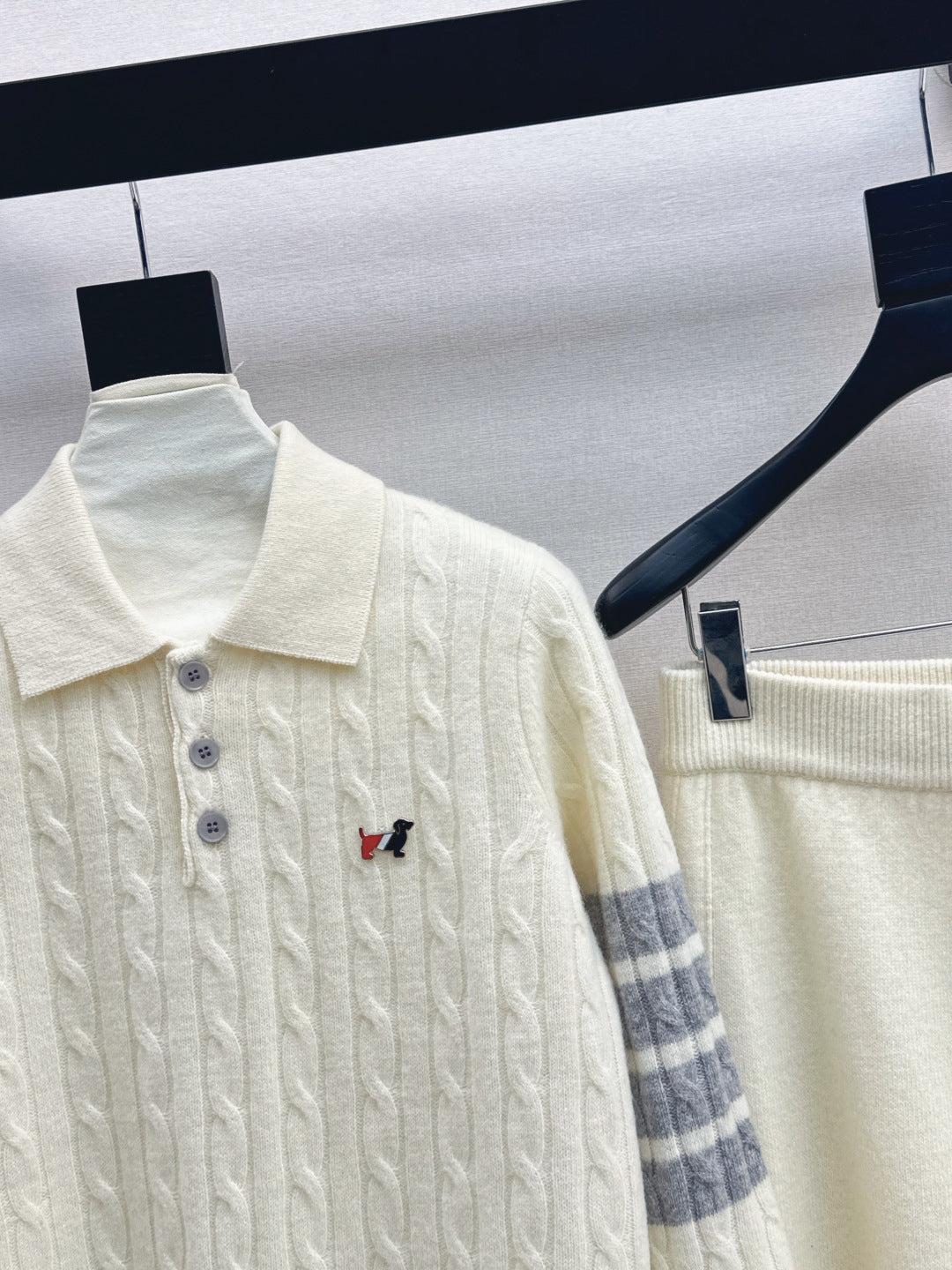 Thom 25fw sweater pants sets