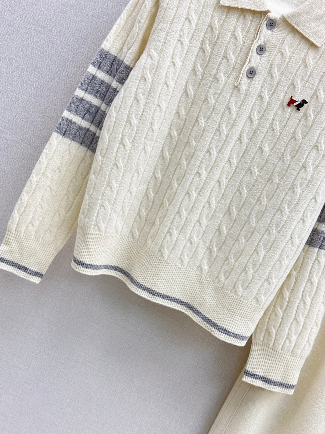 Thom 25fw sweater pants sets