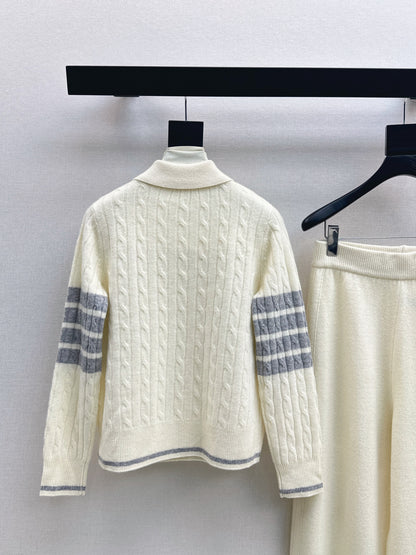 Thom 25fw sweater pants sets