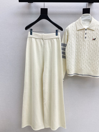 Thom 25fw sweater pants sets