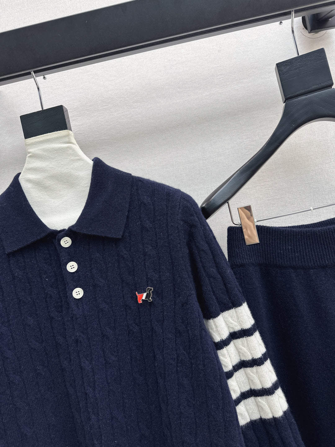 Thom 25fw sweater pants sets