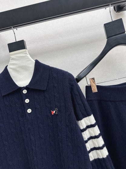 Thom 25fw sweater pants sets