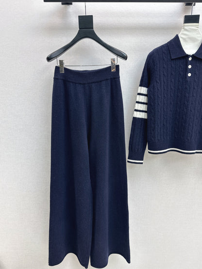 Thom 25fw sweater pants sets